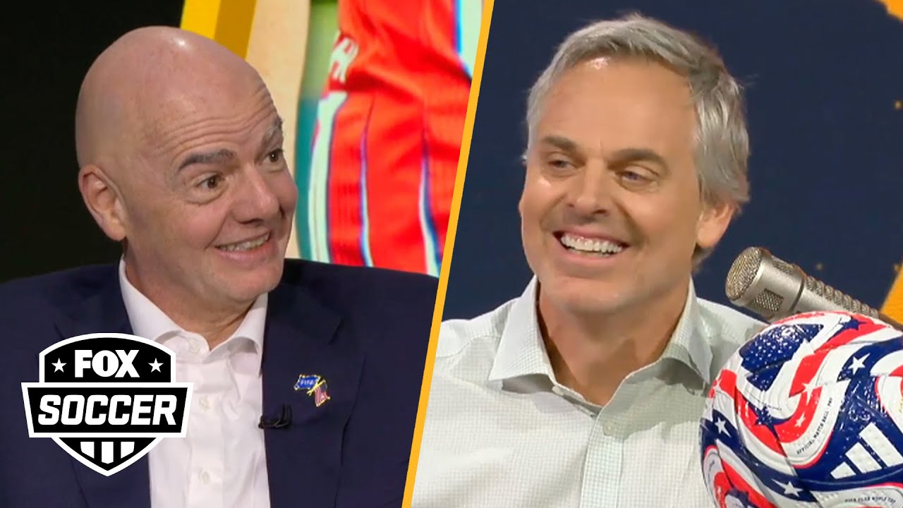 Gianni Infantino talks Club World Cup, USMNT, growth of soccer in U.S. | FULL INTERVIEW | THE HERD background