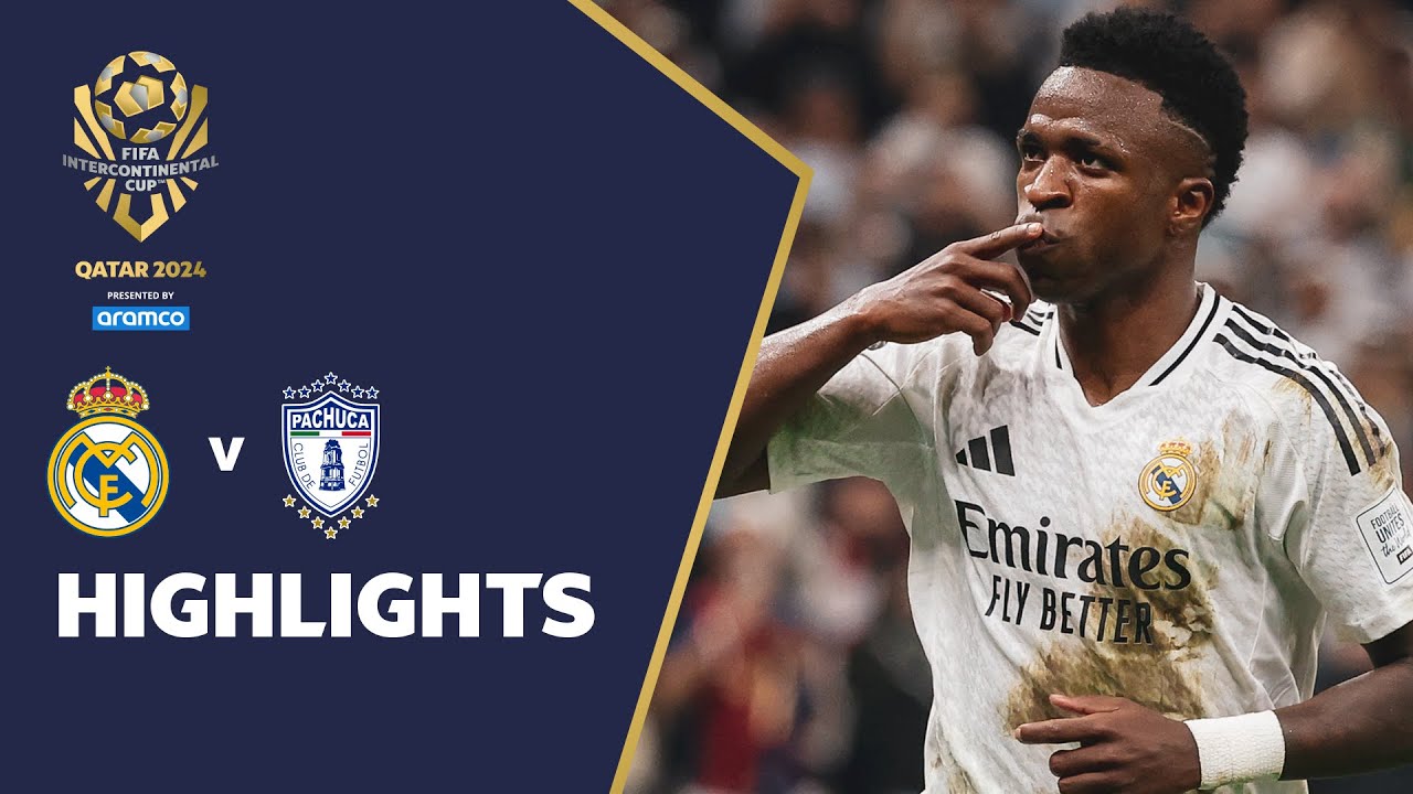HIGHLIGHTS: Real Madrid v Pachuca | FIFA Intercontinental Cup 2024™ Final background