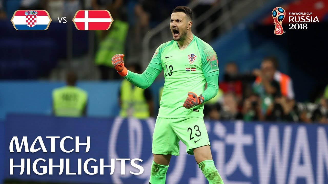 Croatia v Denmark | 2018 FIFA World Cup | Match Highlights background