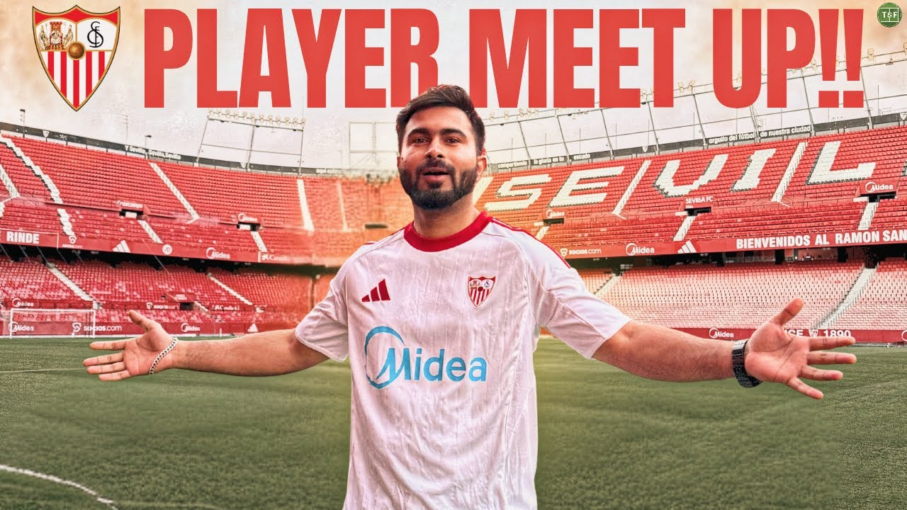 I Met Sevilla Players & Stadium Tour | Baggage Update | Day 2 Vlog background