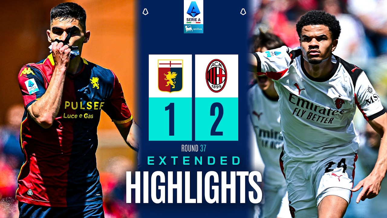 GENOA-MILAN 1-2 | EXTENDED HIGHLIGHTS | SERIE A 2025/26
