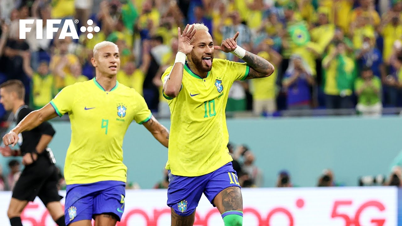 EVERY BRAZIL GOAL FROM THE 2022 FIFA WORLD CUP background
