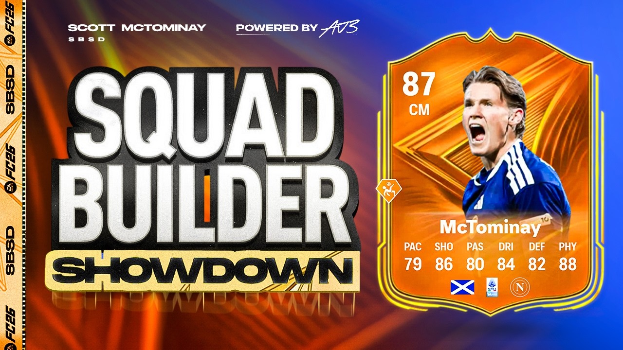 FC26 Squad Builder Showdown! WORLD CUP MCTOMINAY!!! backdrop