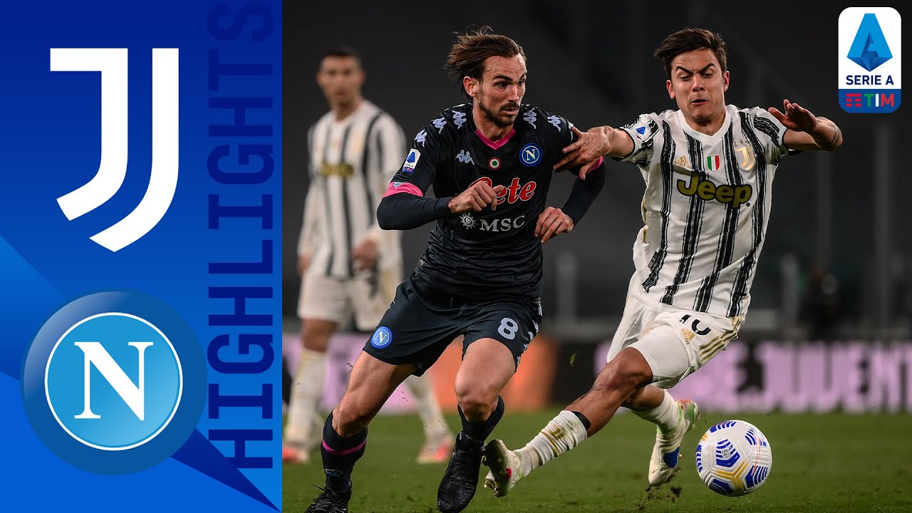 Juventus 2-1 Napoli | Dybala Finish Secures The Win For Juventus | Serie A TIM background