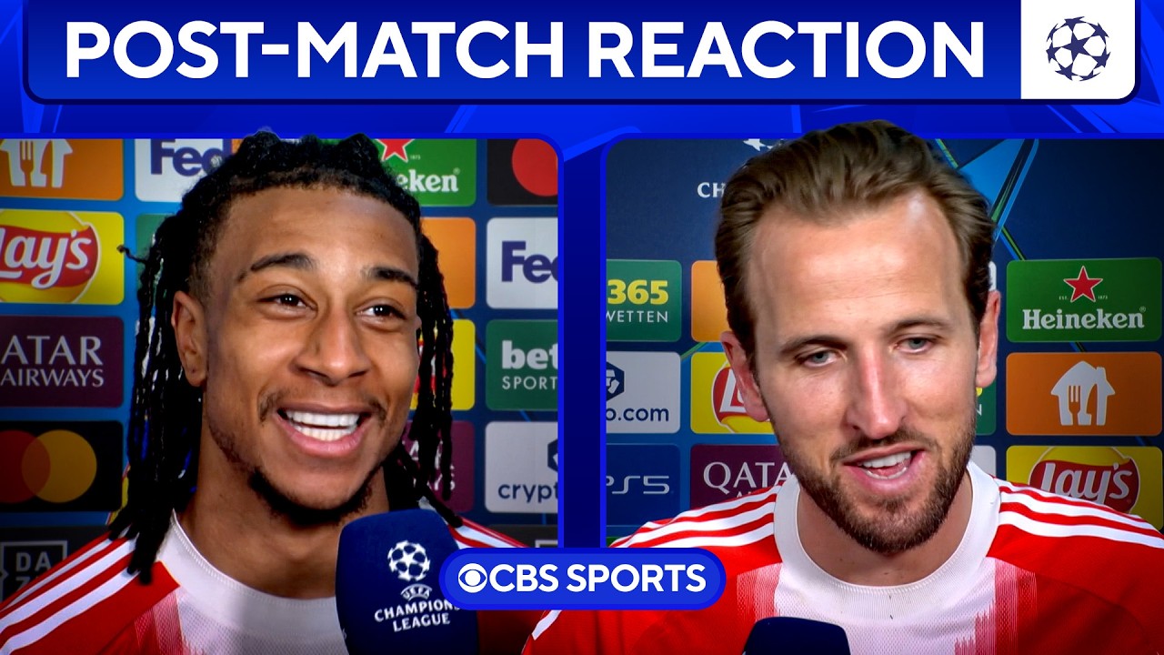 Olise & Kane on Bayern winning thriller versus Real Madrid background