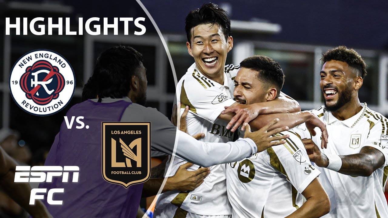 Son Heung-min’s 1st start | New England Revolution vs. LAFC | MLS Highlights | ESPN FC