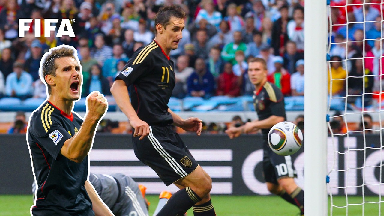 Germany Put Four Past Argentina | 1-Minute Match | 2010 Quarter-Final