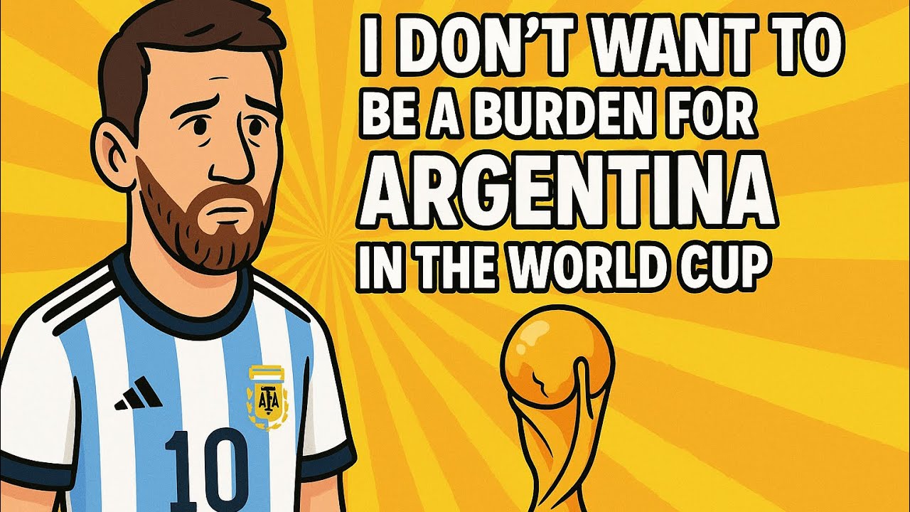 "I don't want to be a burden for Argentina' background