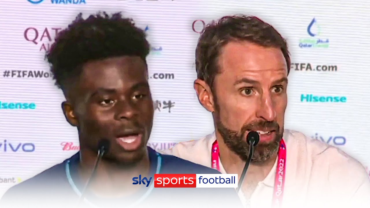 "I do my best to make the nation proud!" ❤️ | Southgate & Saka REACT to England win