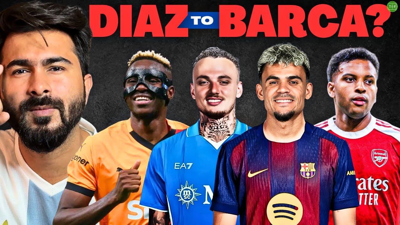 Why Barca Want Diaz? | Rodrygo To PSG? | Serie A Transfers background
