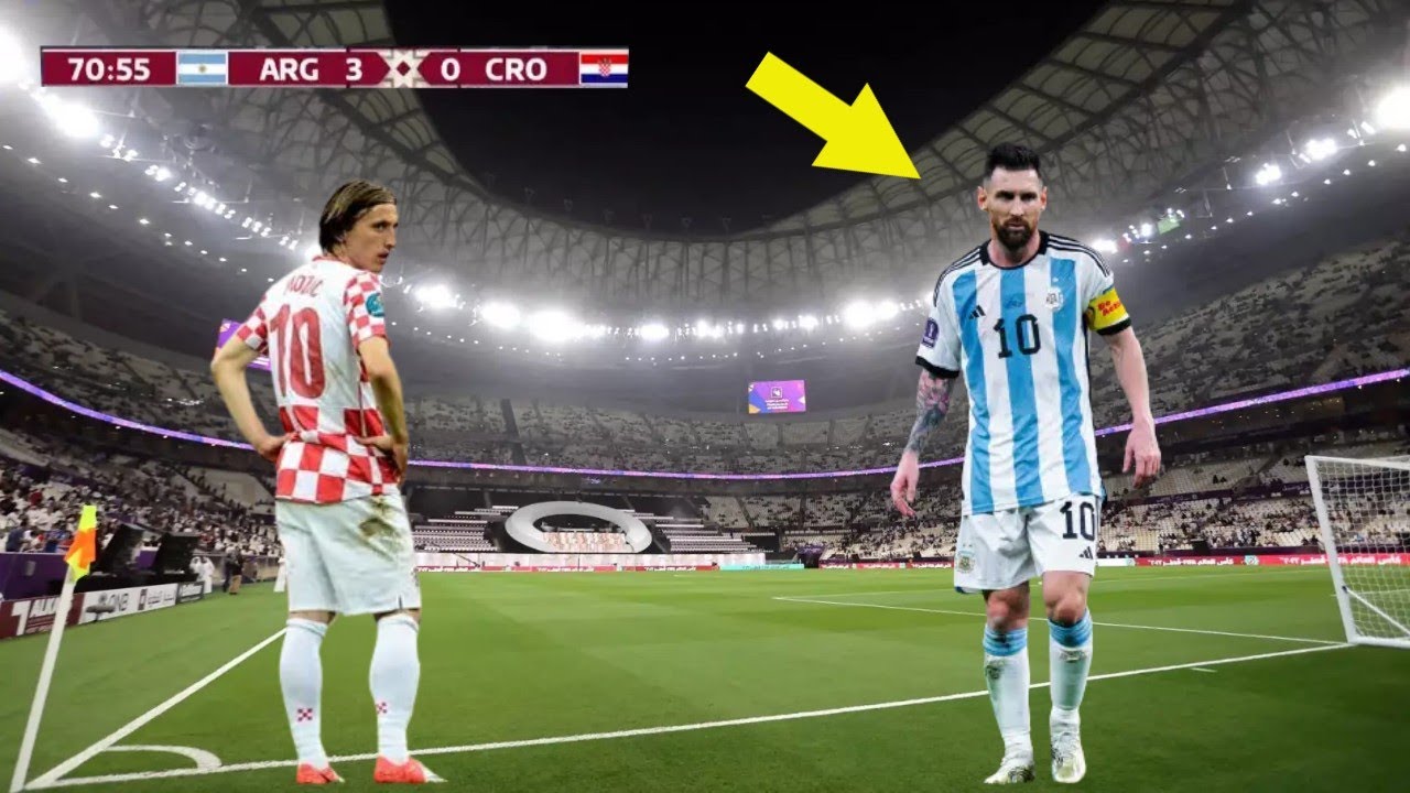 Luka Modrić Had Nightmare After Lionel Messi Performance in This Match ● Extended Highlights background