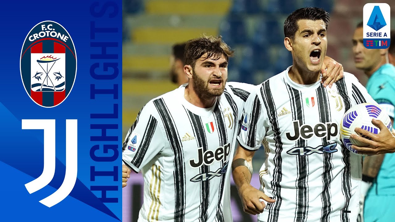 Crotone 1-1 Juventus | Morata Equalises For Juventus After Crotone Take Early Lead! | Serie A TIM backdrop