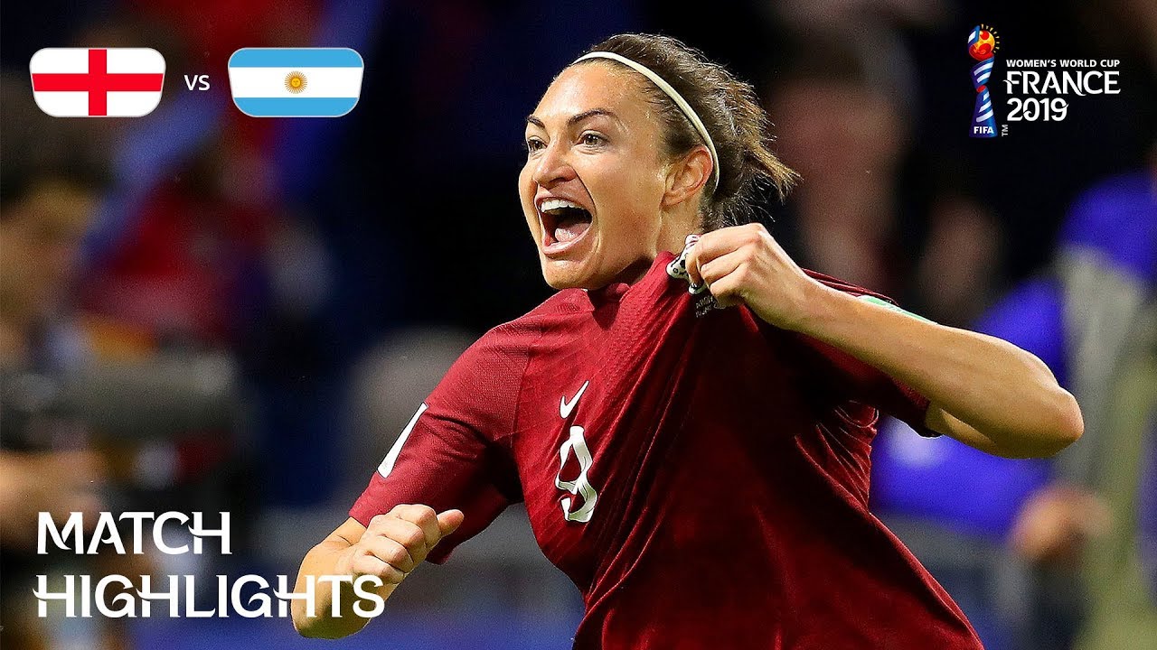 England v Argentina | FIFA Women’s World Cup France 2019 | Match Highlights background
