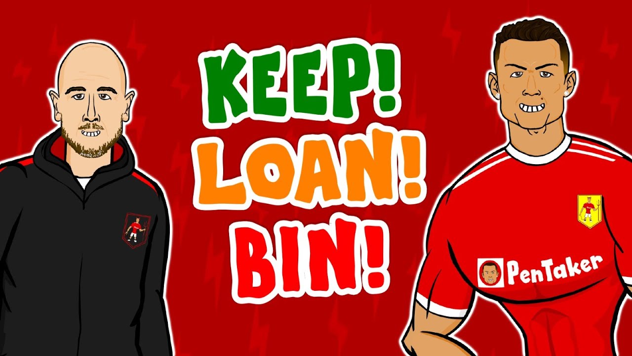 Erik Ten Hag evaluates his new Man United team! #442oons background