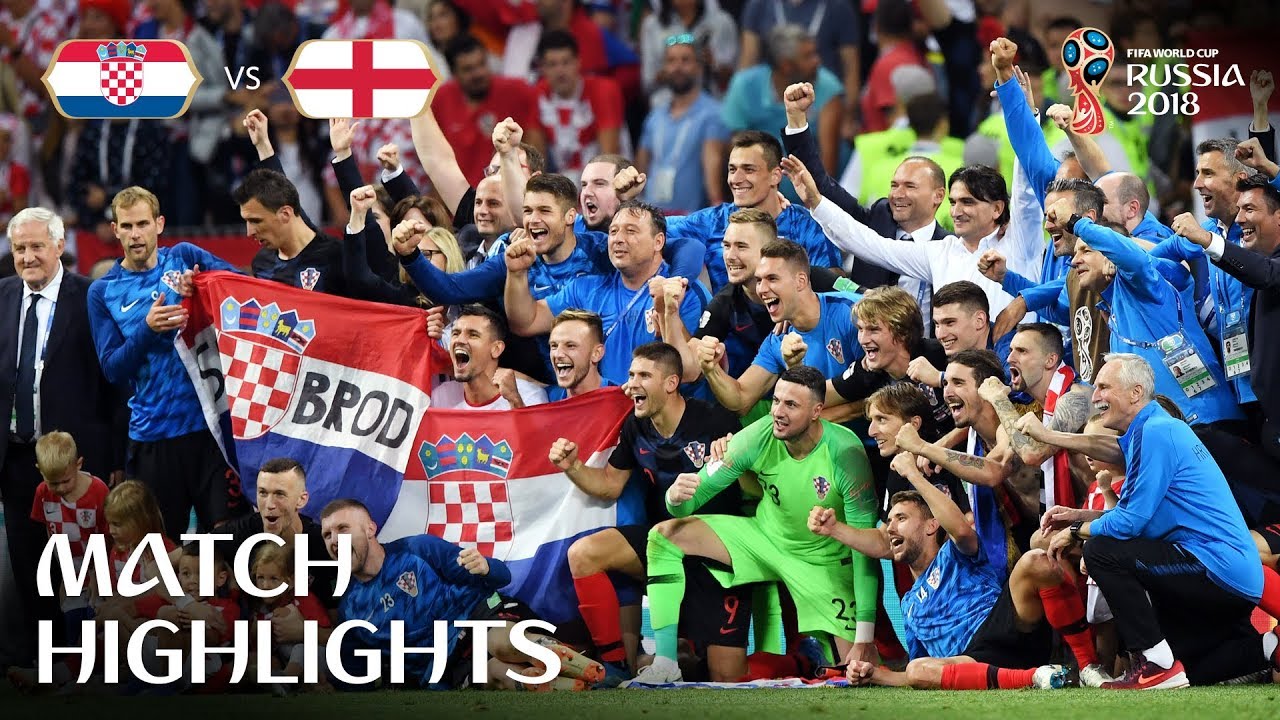 Croatia v England | 2018 FIFA World Cup | Match Highlights background