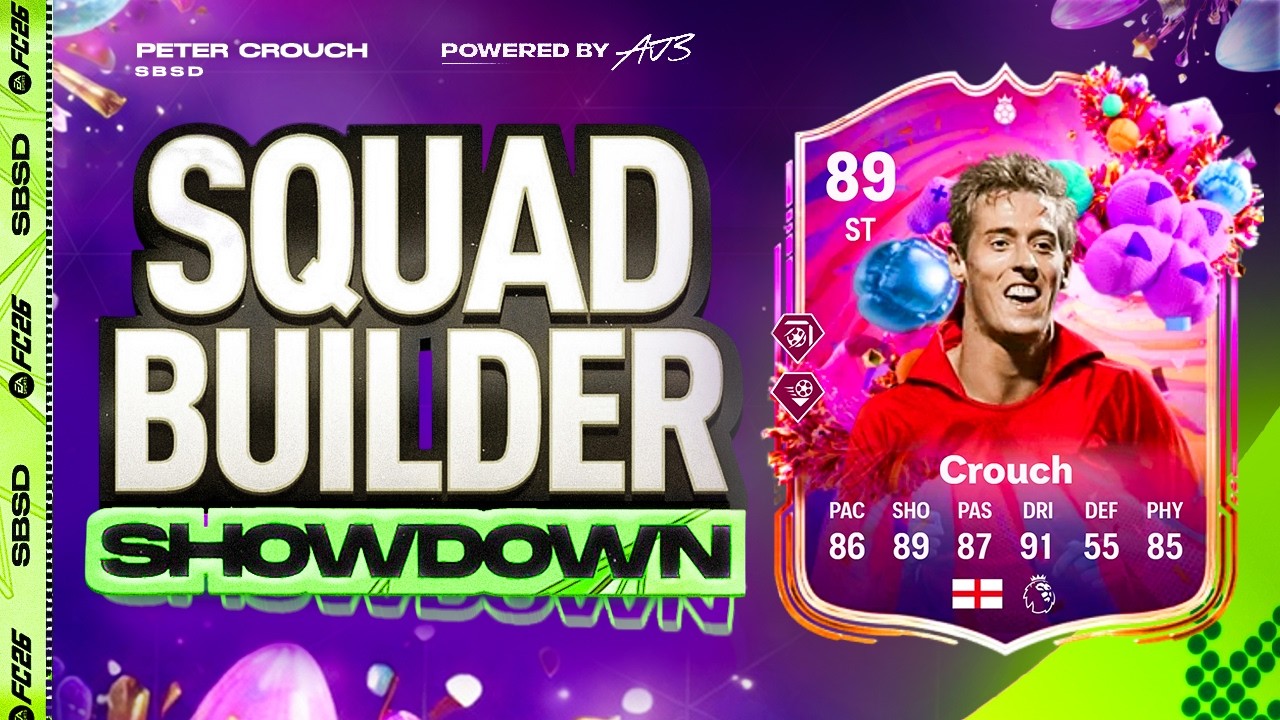 THE MOST FUN CARD I'VE EVER USED!!! FC 26 Squad Builder Showdown! FUT Birthday Crouch background