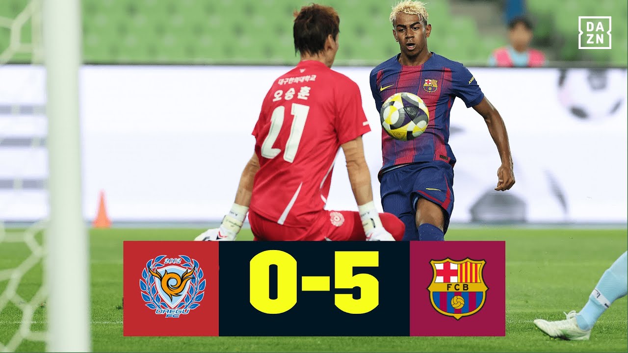 Daegu FC vs FC Barcelona | Pre-Season Friendly | August 4, 2025 background