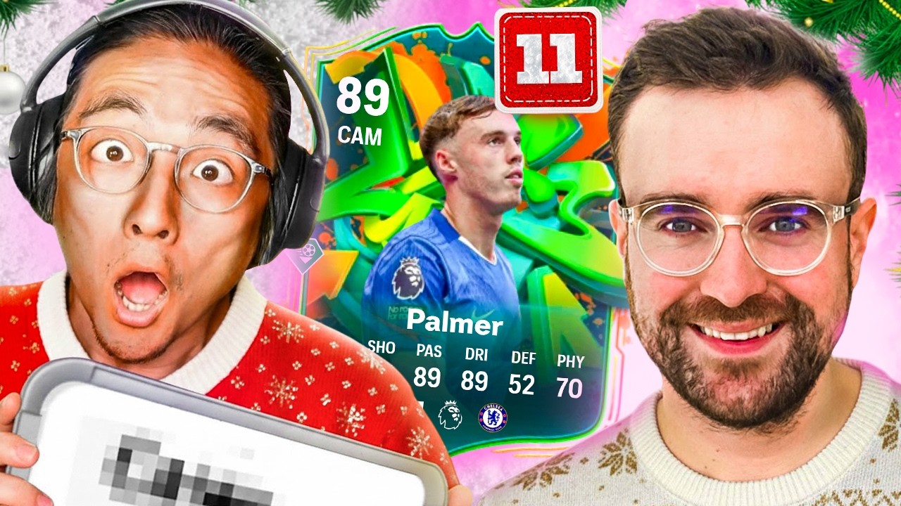 JOGA BONITO COLE PALMER SQUAD BUILDER SHOWDOWN!!! FC26 Advent Calendar Day 11 vs James
