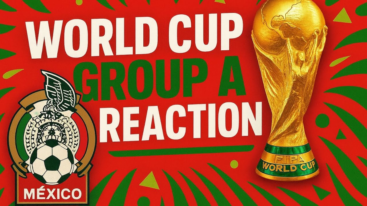 Mexico World Cup Group A reaction π²π½ background