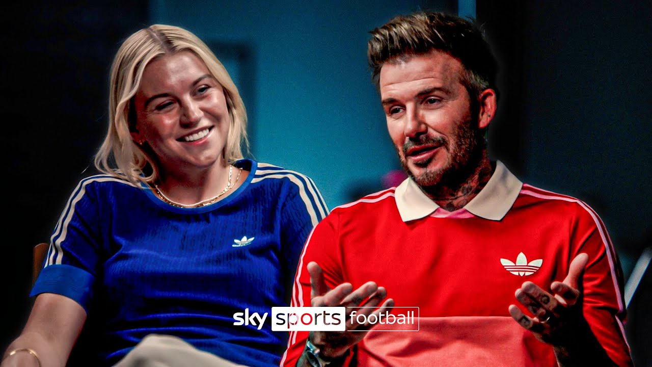 When David Beckham Met Alessia Russo! 😍 background