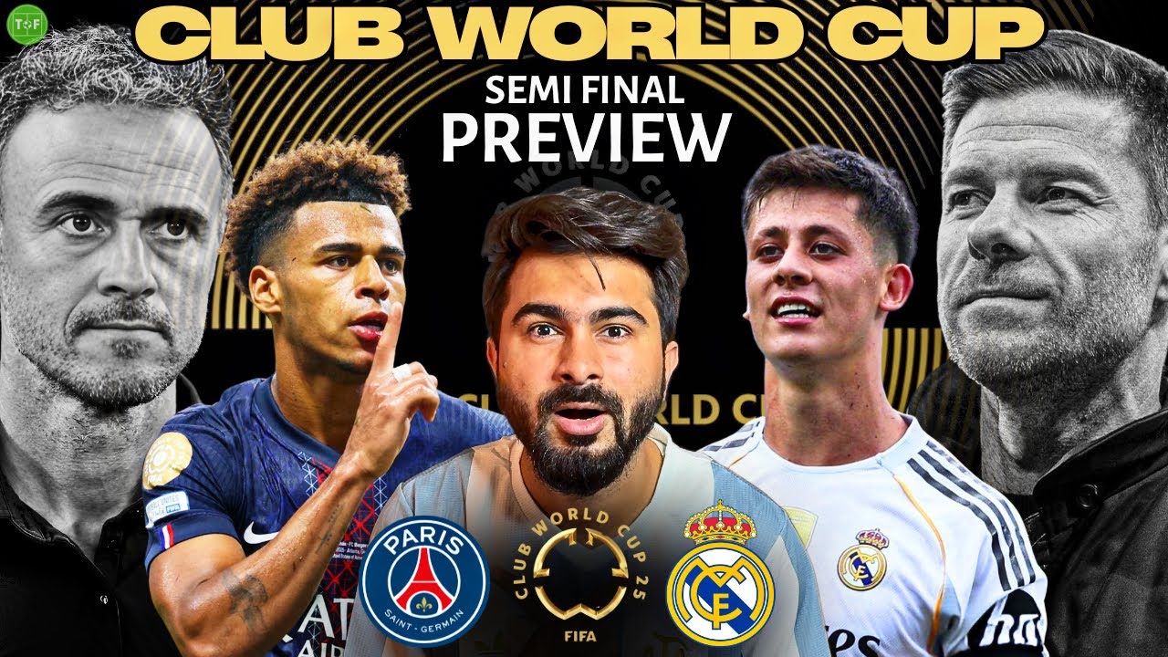 Can Real Madrid Beat PSG in Club World Cup Semifinal? | Tactical Preview background