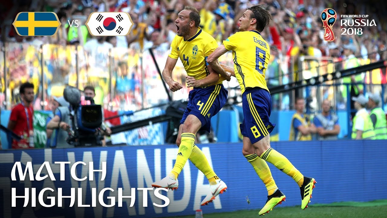 Sweden v Korea Republic | 2018 FIFA World Cup | Match Highlights background