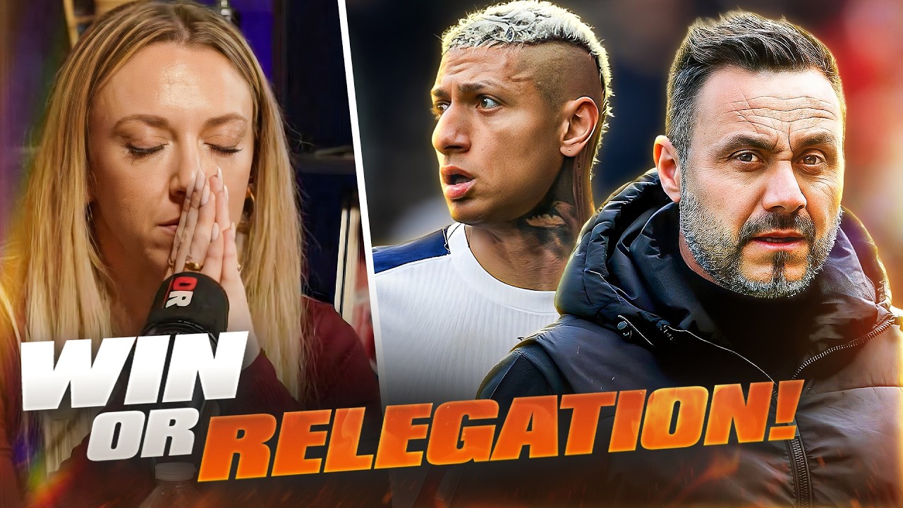 SPURS MUST WIN... OR FACE RELEGATION ЁЯШ│ | Abbi Demands Answers background