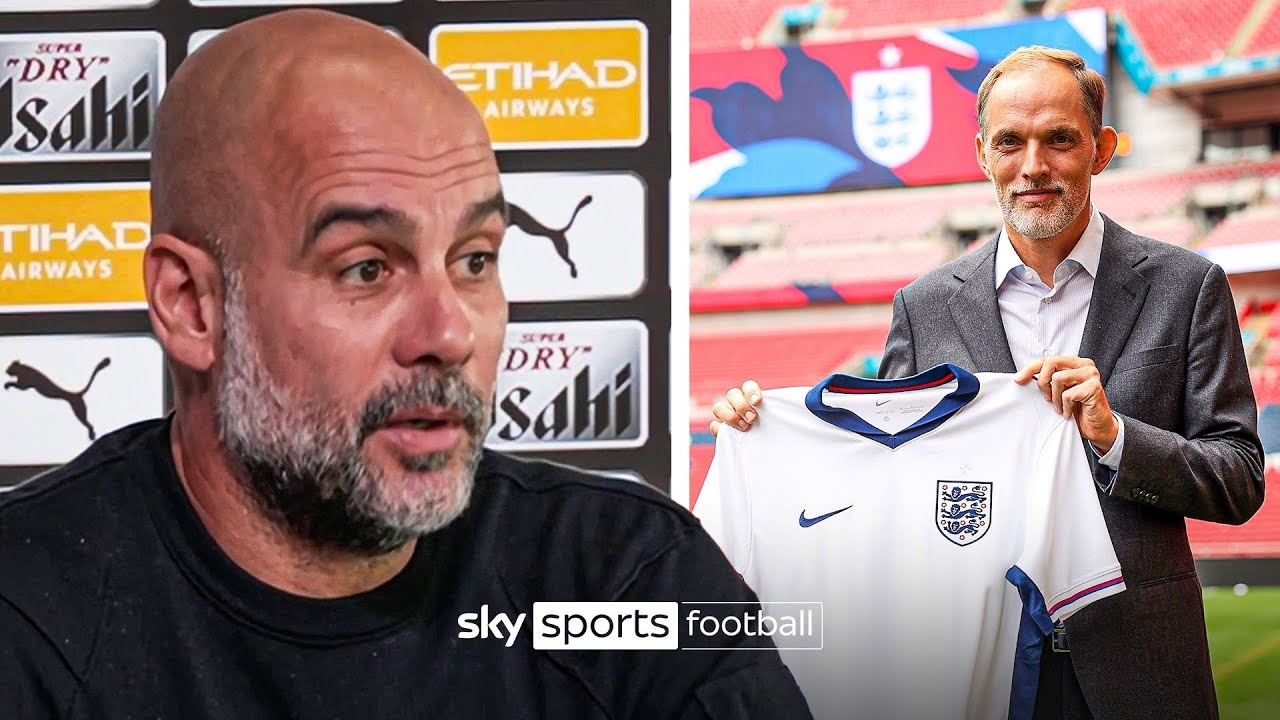 "We don't decide where we are born." 🗣 Pep's passionate speech when asked about Thomas Tuchel 🦁 background