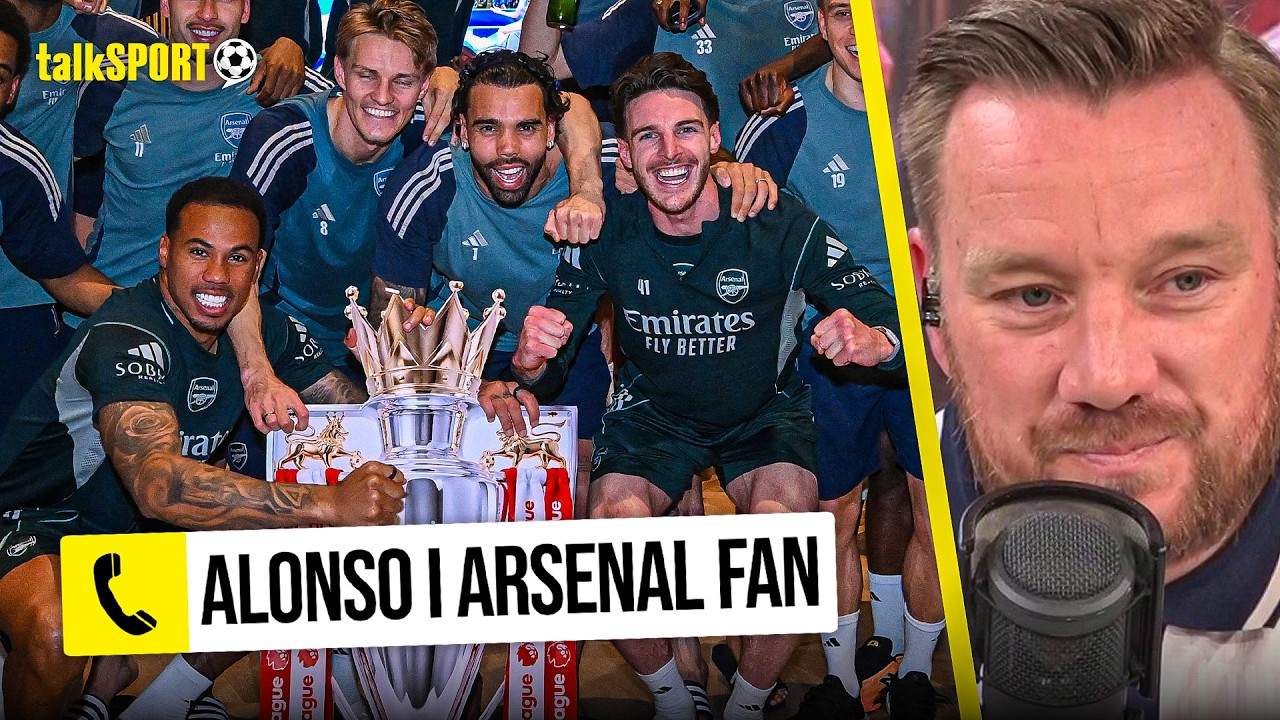 "ADMIT YOU'RE WRONG!" Jamie O'Hara HOUNDED by Arsenal fan after Gunners WIN THE PREMIER LEAGUE!