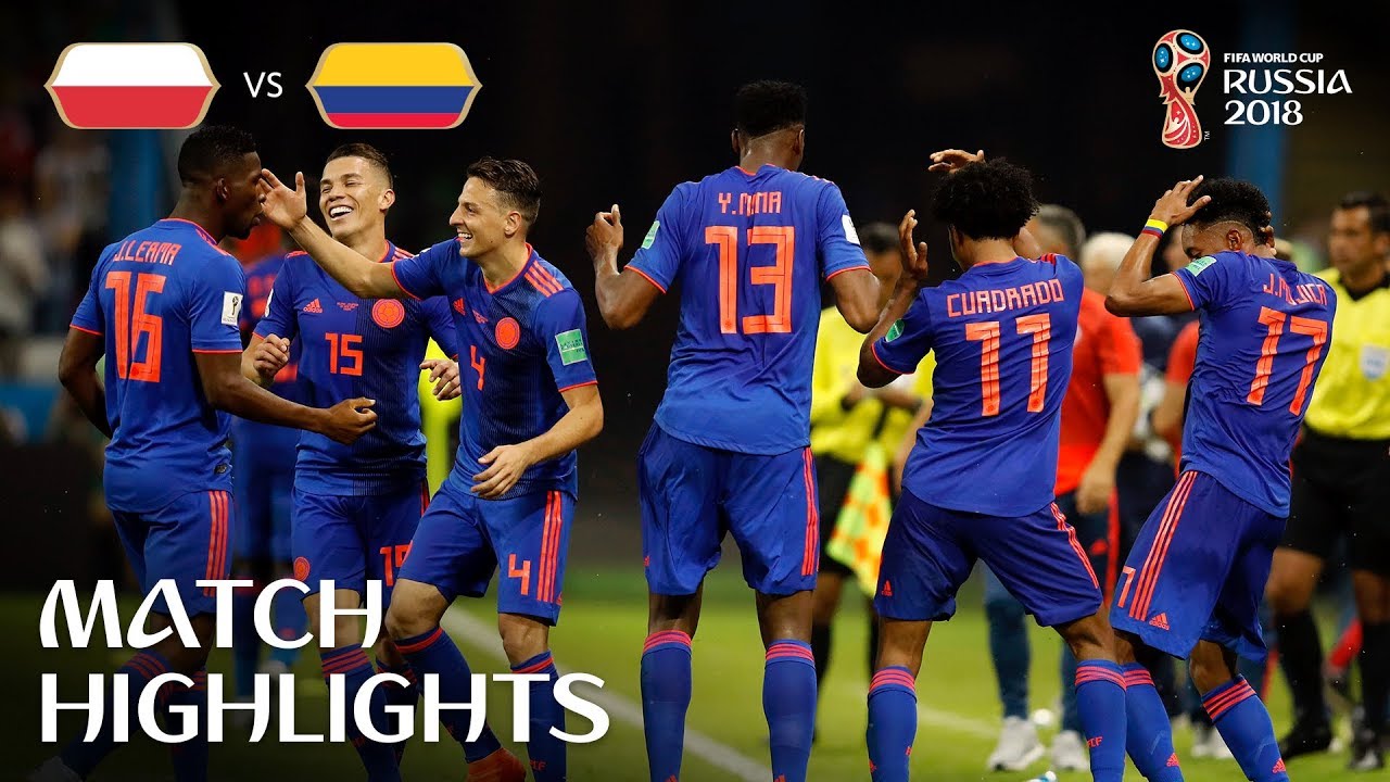 Poland v Colombia | 2018 FIFA World Cup | Match Highlights
