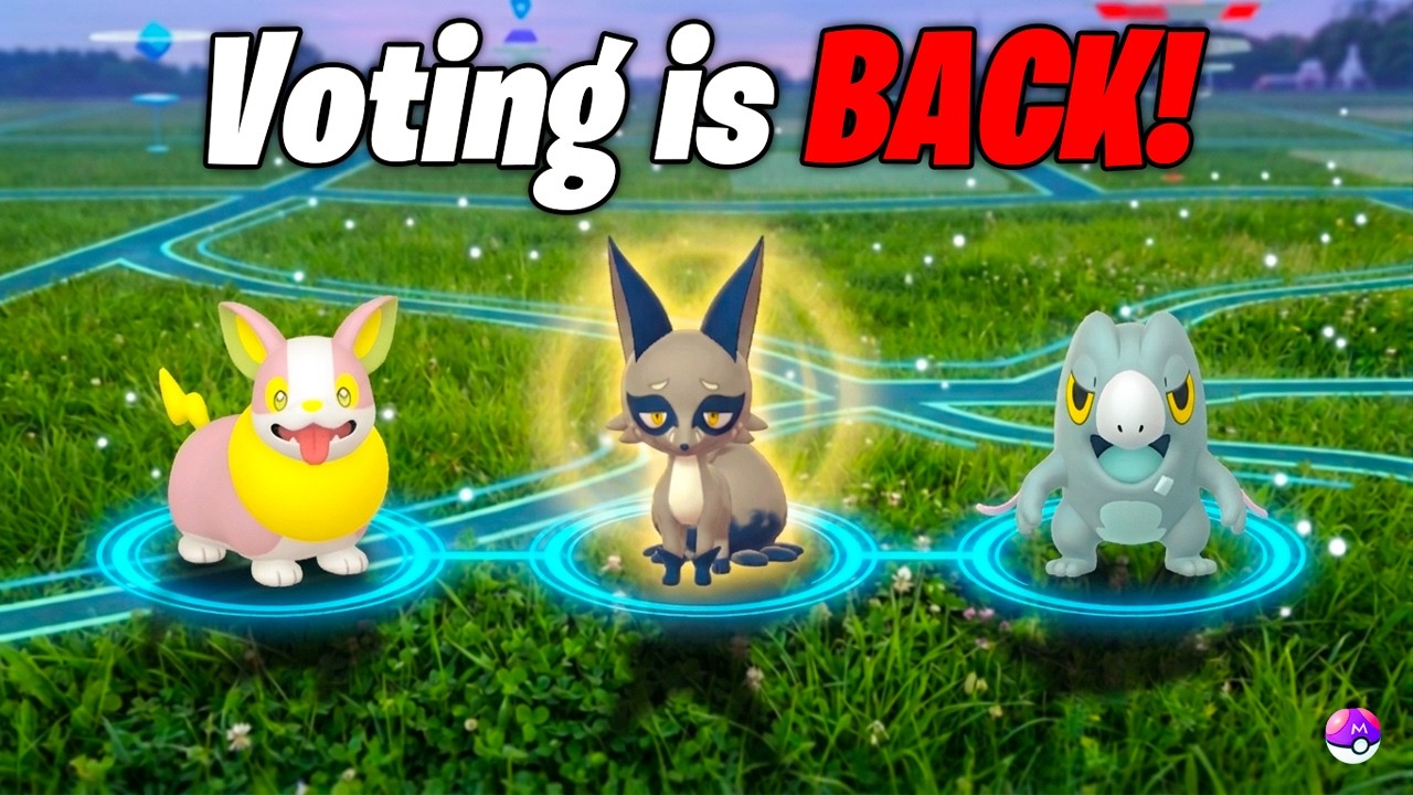 COMMUNITY DAY VOTING IS BACK! Shiny Nickit OR Shiny Yamper? / Frigibax Community Day CONFIRMED