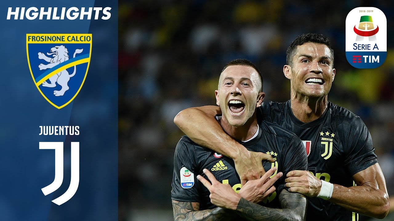 Frosinone 0-2 Juventus | Late Ronaldo & Bernardeschi Goals In Fifth Straight Juve Win | Serie A background
