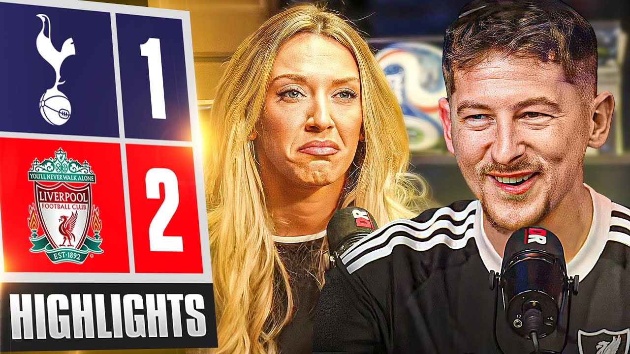Liverpool BEAT NINE Men Tottenham! | Game Day Live HIGHLIGHTS background