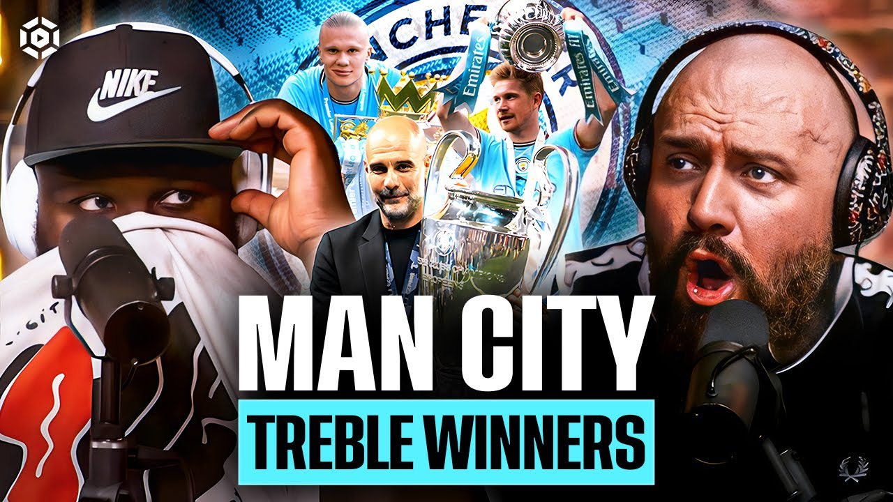 "IT'S A DISGRACE!" - KG Frustrated as MAN CITY Win TREBLE! background