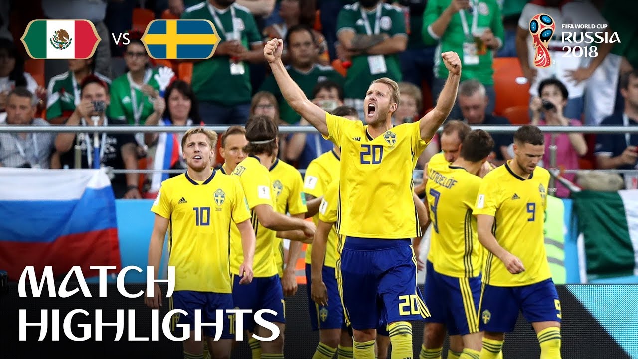 Mexico v Sweden | 2018 FIFA World Cup | Match Highlights backdrop