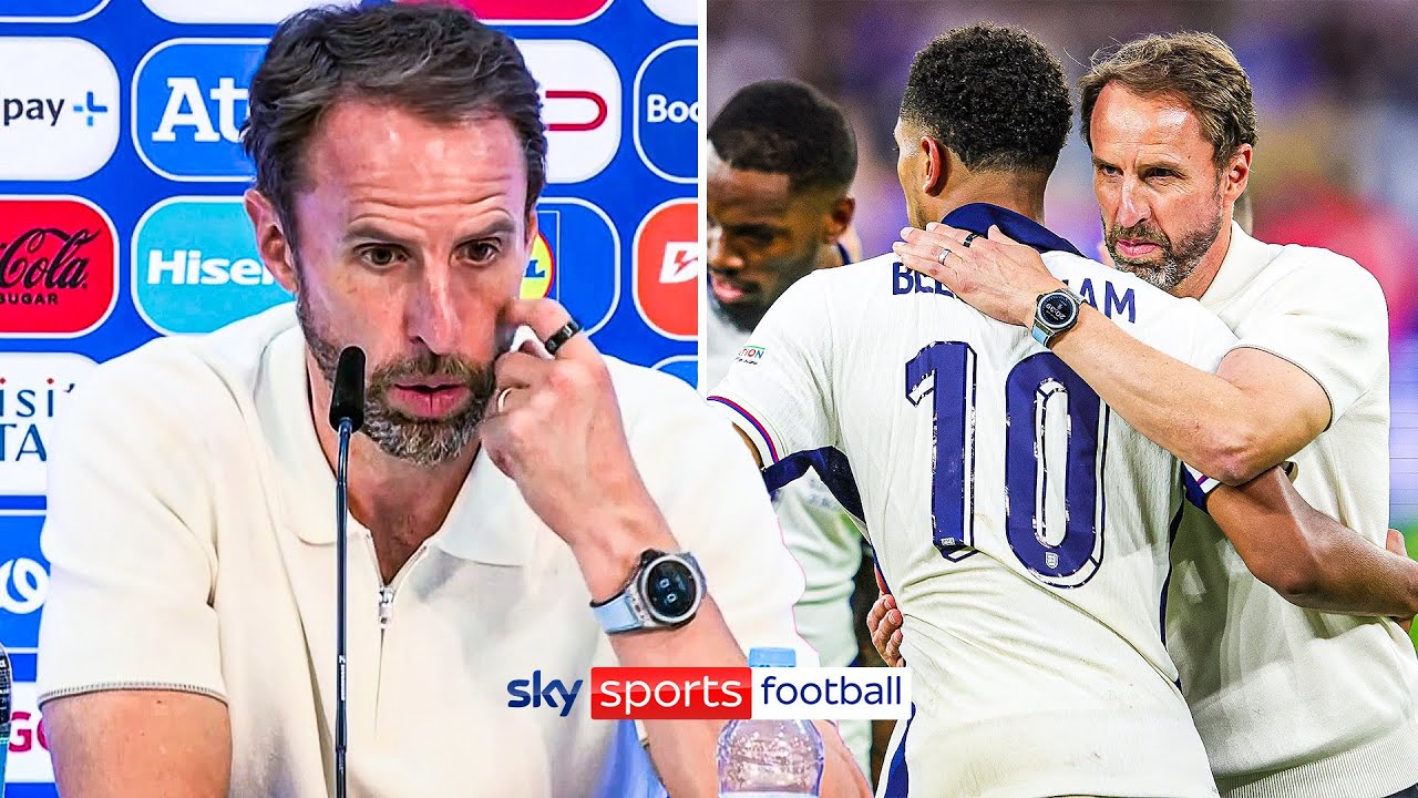 Gareth Southgate's FULL post-match interview | "Everybody will be questioning our performances" 😬 background