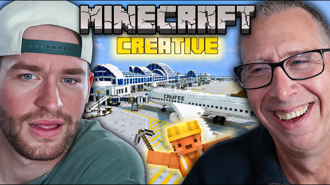 My Dad’s INSANE Minecraft World! (Part 3) background