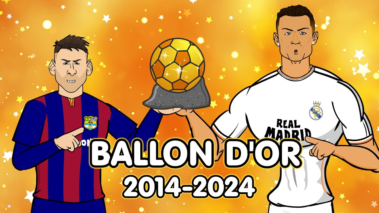 THE BALLON D'OR🏆 2014-2024 background