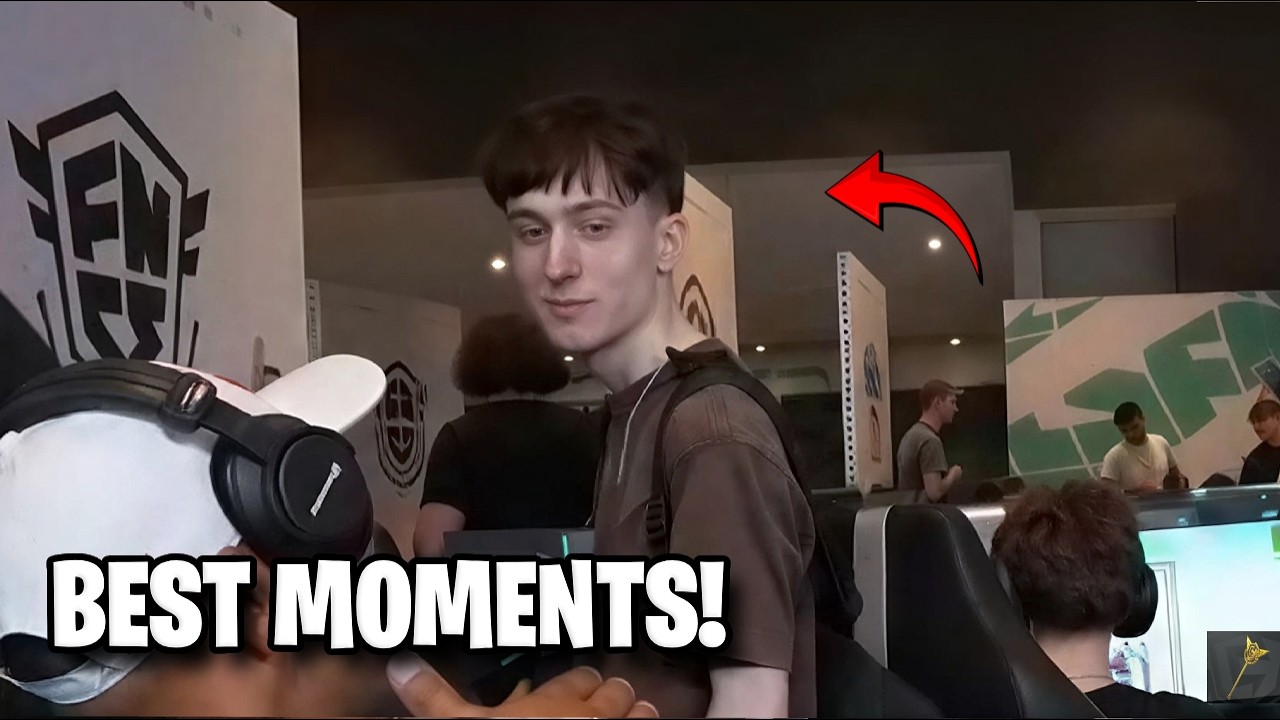 Funniest Moments From FNCS Summit LAN!..😭 (Day 1)