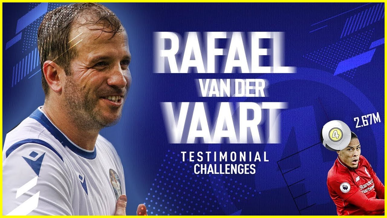 EX FOOTBAL PLAYER DOES MEGA JUMP!? ft. Van Der Vaart, Van Persie background