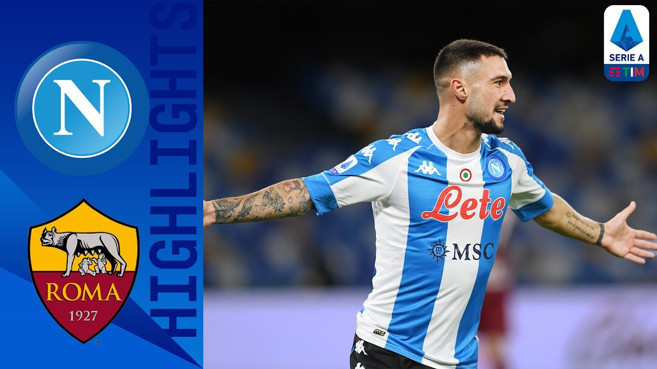 Napoli 4-0 Roma | Napoli Pay Tribute to Maradona with Emotional Victory | Serie A TIM background