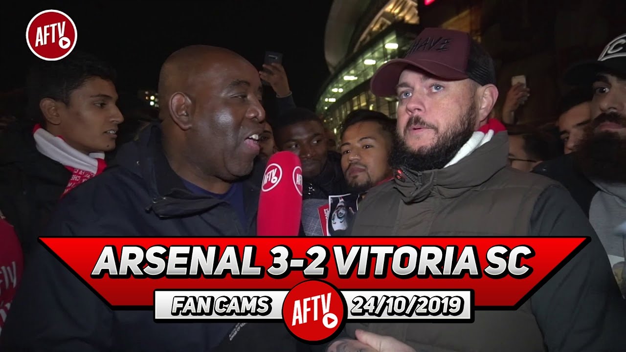 Arsenal 3-2 Vitoria SC | Pepe's Freekicks Got Us Out Of Jail! (DT) background