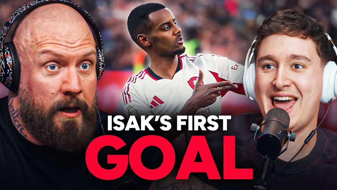 Isak FINALLY scores for Liverpool - True Geordie REACTS