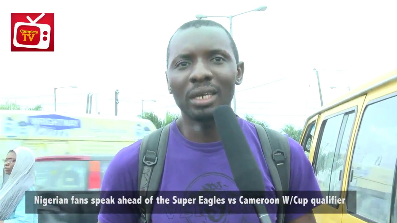 Nigeria vs Cameroun 2018 World Cup Qualifier Match: What Nigerians have to say. background