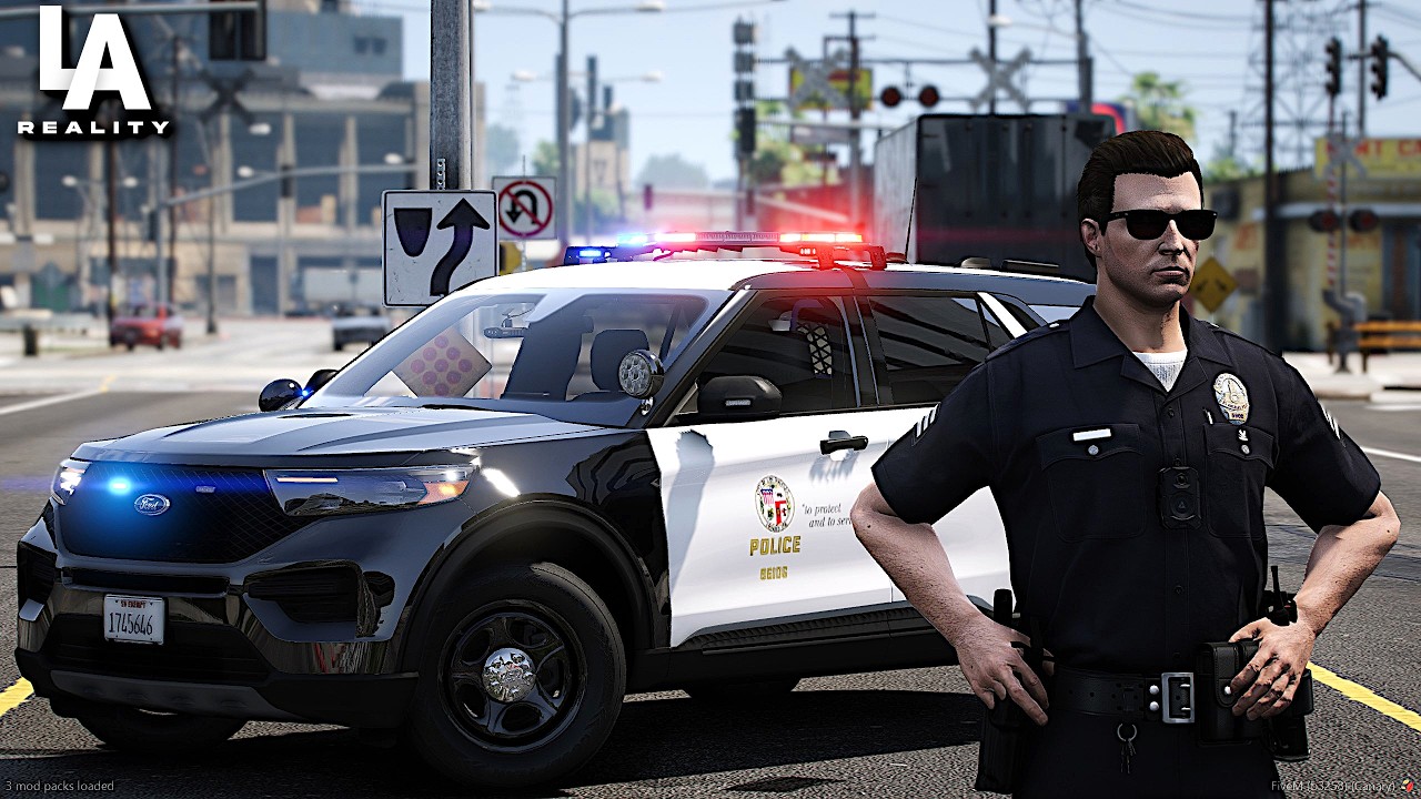 Authentic FiveM LAPD Experience (Also LIVE @Twitch.tv/InvictusLIVE)