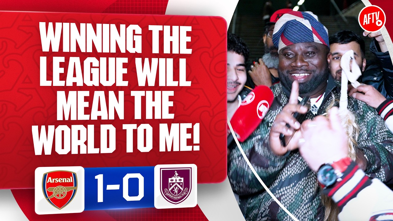 Winning The League Will Mean The World To Me! (Kelechi) | Arsenal 1-0 Burnley