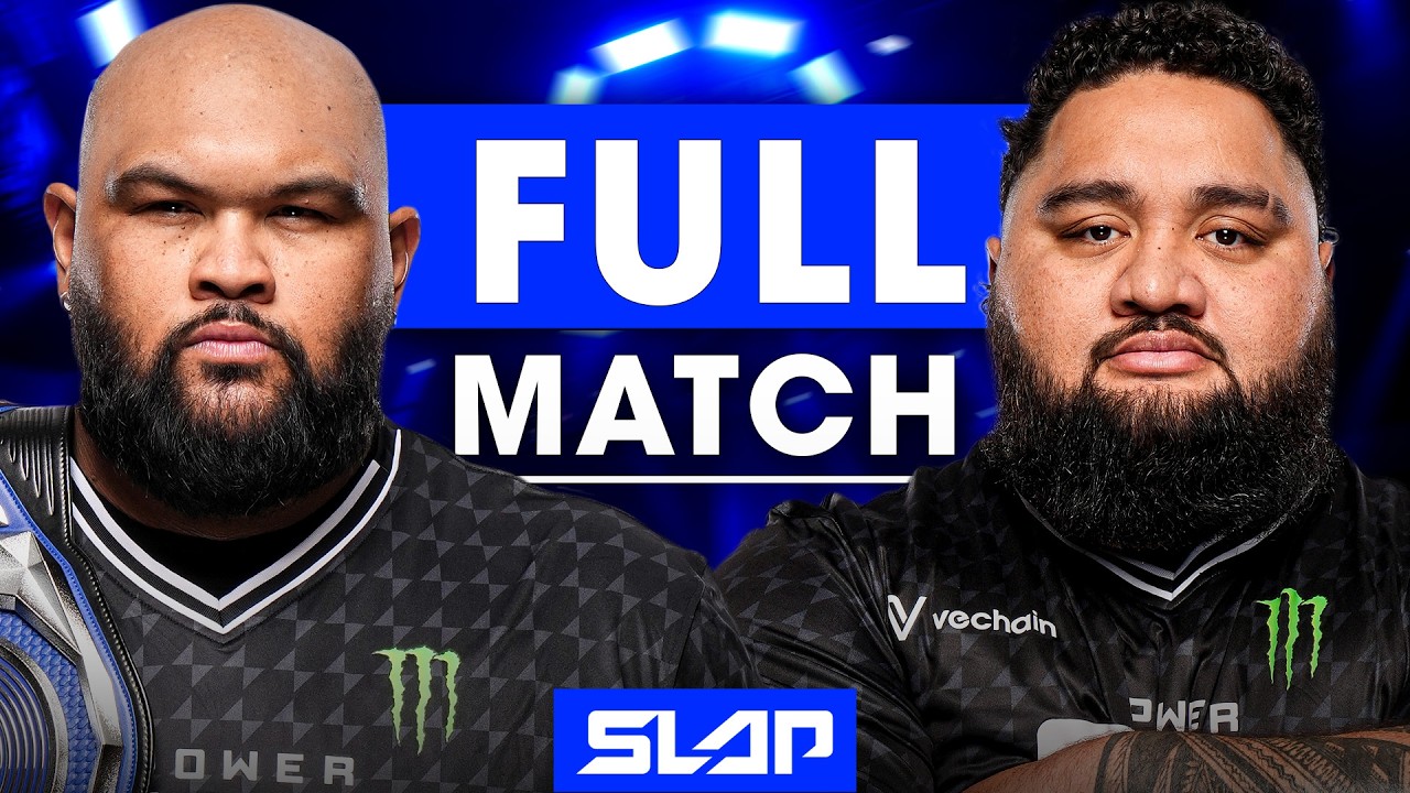 HE'S A SOFT A$$ B!TCH!!! 😬😬 | Power Slap 19: Da Hawaiian Hitman vs Manu | FULL MATCH background