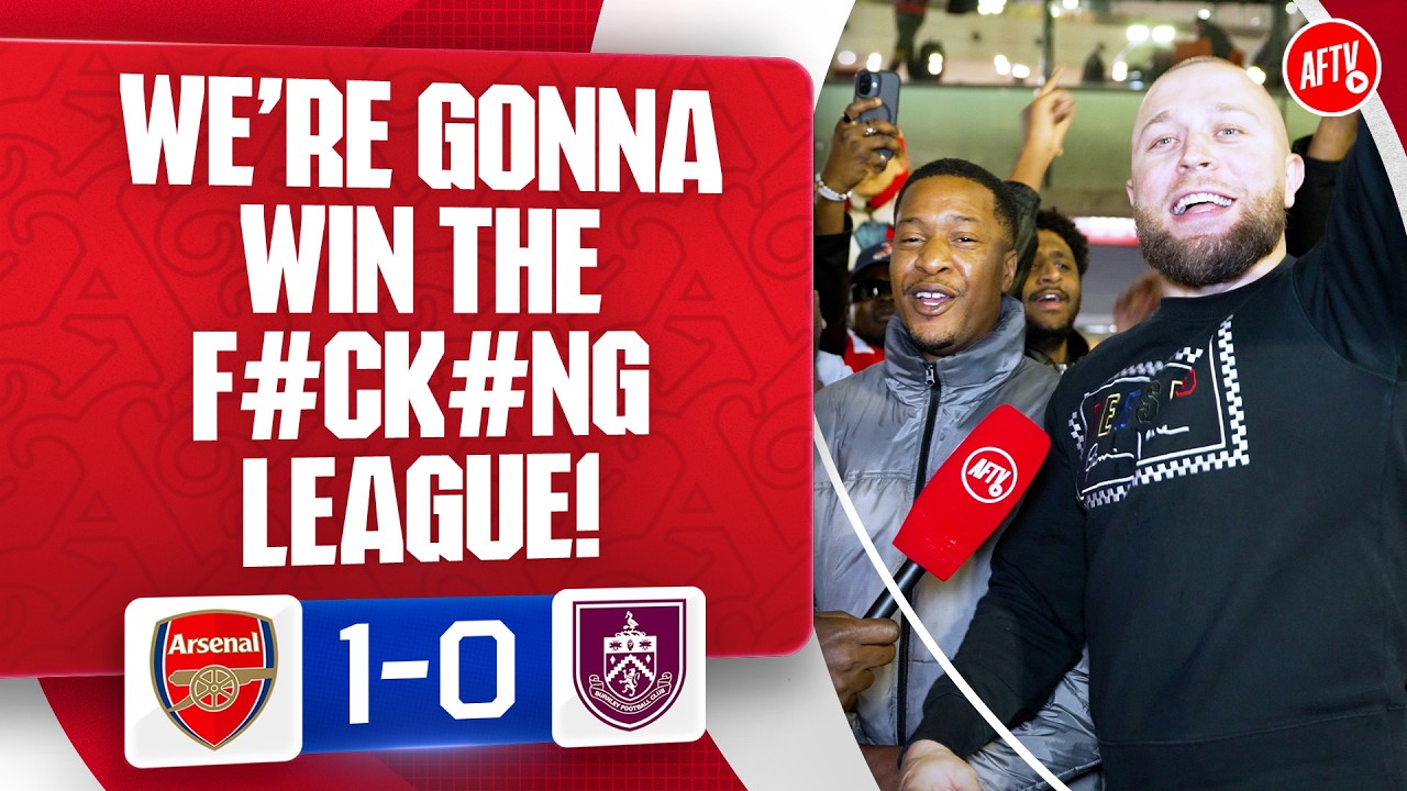 We’re Gonna Win The F#ck#ng League! @goonerztherapy | Arsenal 1-0 Burnley