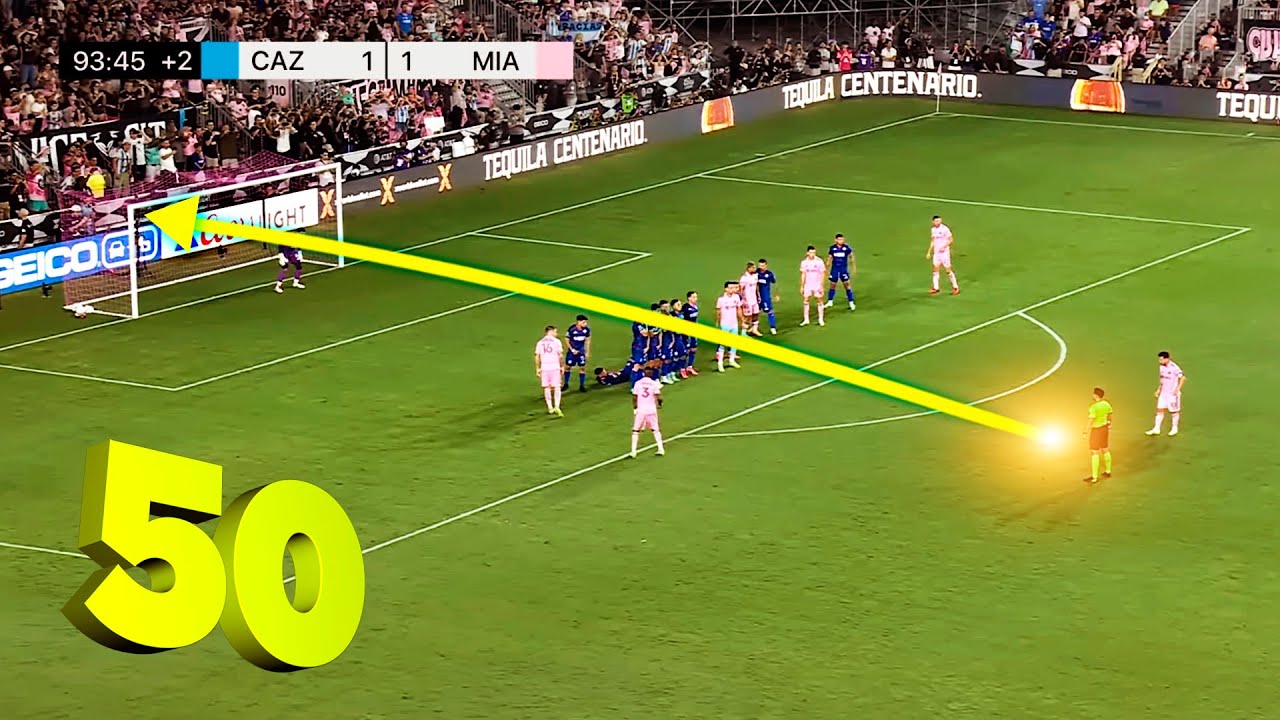 50 Insane Free Kicks Of The Year 2023