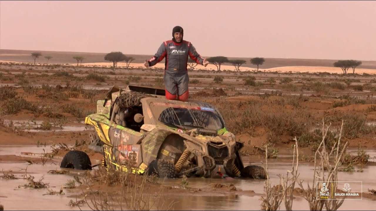 Rule no. 1... don't crash! - Dakar Rally 2024 course reveal background